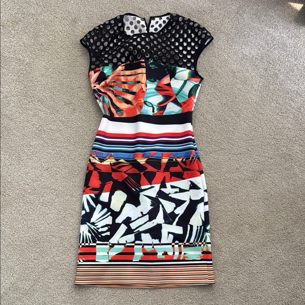 Clover Canyon scuba fitted dress